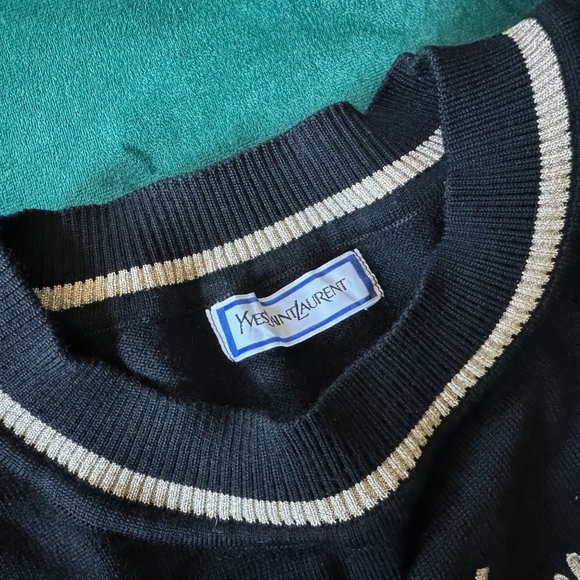 Authentic Yves Saint Laurent Sweater - Picture 3 of 14